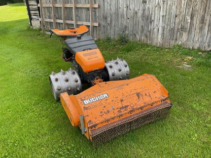 Bucher Hydro Elite 13, Schlegelmulcher 1,10 m, mit Stachelwalzen