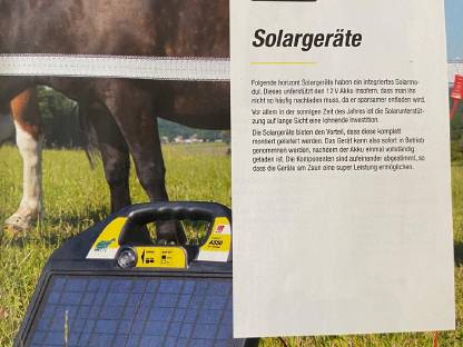 Bild 4:Horizont Weidezauntechnik für Schafe und Ziegen