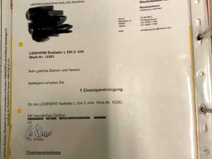 Bild 3:Hubgerüst Radlader Liebherr