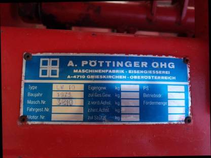 Bild 4:Pöttinger 10 Ladewagen