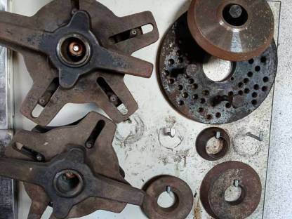 Bild 8:Montier- und Wuchtmaschine Corghi