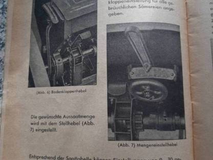 Bild 5:Gebrauchsanleitung Hassia Drillmaschine