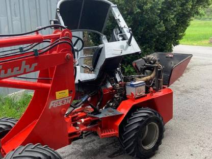 Bild 2:Hoflader Hoftrac Fuchs F853H