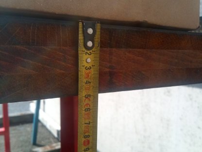 Bild 3:Werkbank Werktisch mit großem Schraubstock