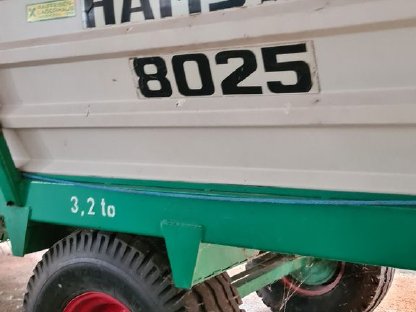 Steyr Hamster 8025 Ladewagen