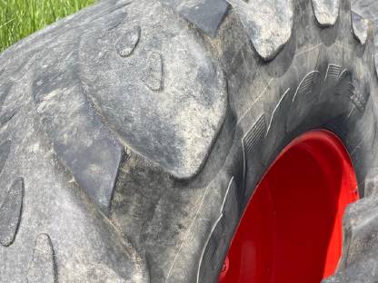 Bild 2:Pflegereifen 2,25 m Spur Claas Arion, Pflegeräder