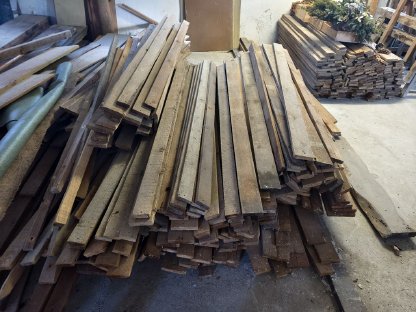 Fichtenbretter 150 m²
