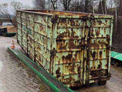 Bild 4:Abrollcontainer DIN 30722 - 38 m³