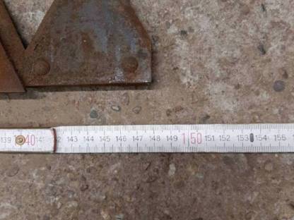 Bild 2:Raspe Mähmesser 1,48 m lang