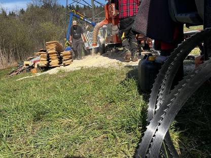 Bild 5:WoodMizer LT70 mobiles Sägewerk inkl. Verlängerung