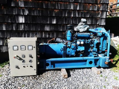 Bild 5:Diesel Notstromaggregat Hitzinger & Fiat