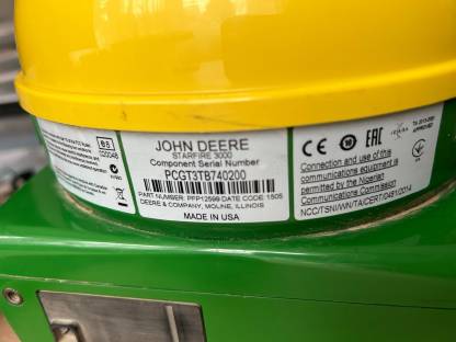 Bild 3:John Deere Starfire 3000 Empfänger