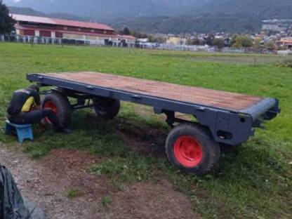 Bild 4:Anhänger 2 Achs, Stahlfelgen, 4 t Nutzlast