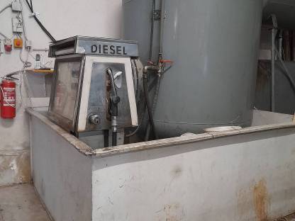 Dieseltank Dieseltankstelle