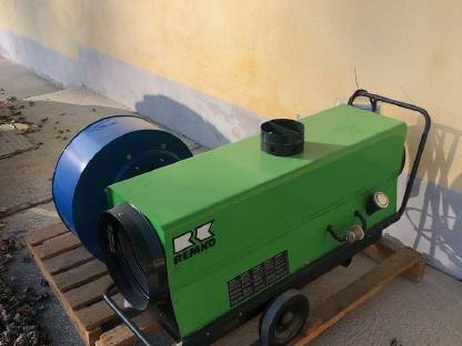 Bild 3:Containertrocknungsanlage 1 Ventilator