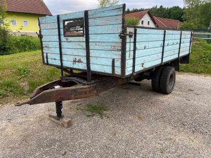Bild 2:Anhänger Plateau inkl. Verladehilfe