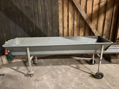 Bild 2:Lagerraumbefüllung für Hackschnitzelanlage