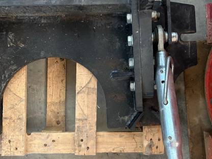 Bild 3:Kommunalplatte Größe 3 Stemplinger Fronthydraulik Steyr Case