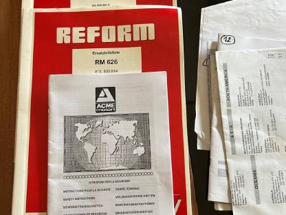 Bild 9:Reform RM 626, 9 PS, Zahnriemen am Motor neu, Motormäher