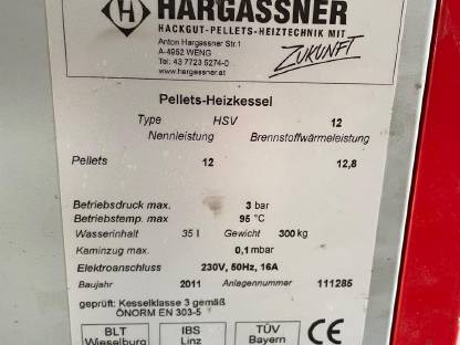 Bild 2:Hargassner Pellets-Heizkessel