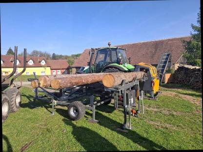Holzschneiden mit Schneidspalter