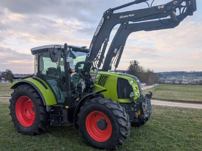 Bild 3:Claas Arion 420 100 PS Frontlader FKH mit FZW wenig Bstd.