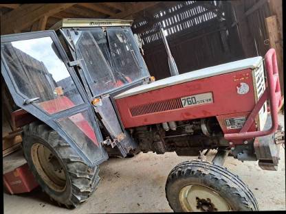 Traktor Steyr 760 mit hydr. Heckschaufel