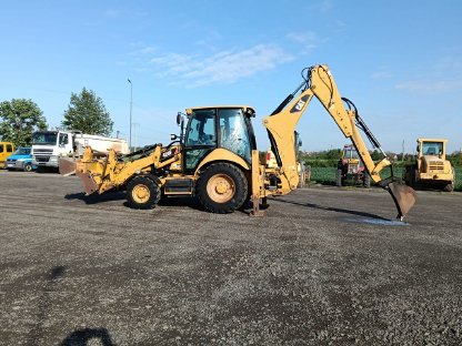 Bild 6:Baggerlader Caterpillar 428 F