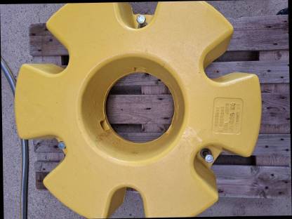 Bild 4:Radgewichte John Deere