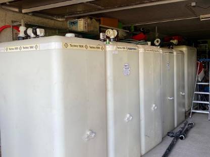 Heizöltanks/Dieseltanks doppelwandig 1.000 l