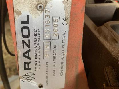 Bild 3:Hackgerät Maishackgerät Kameralenkung