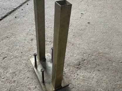 Bild 4:Halterung Zwischenfruchtstreuer