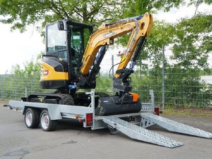 Minibagger Sany SY26U + Anhänger