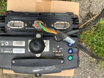 Bild 5:Trimble Spurführung FM750