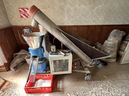 Bild 3:Pelletspresse Anlage