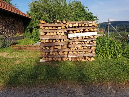 Bild 5:Brennholz weich/hart Meterscheite