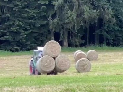Bild 2:Heu 1. Schnitt, Zustellung möglich