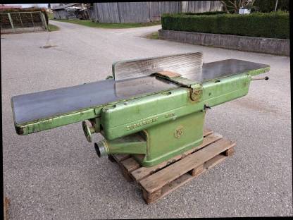 Bild 8:Abrichtmaschine Zuckermann