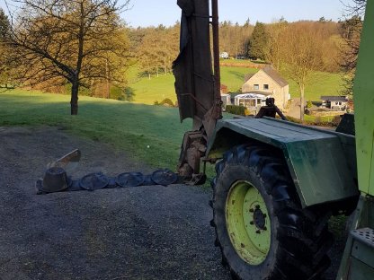 Kreiselmähwerk und Schwader