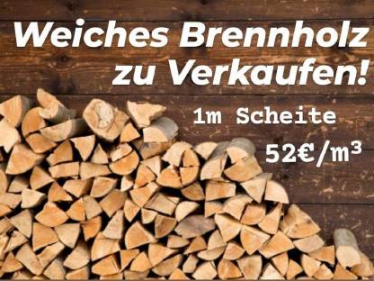 Weiches Brennholz