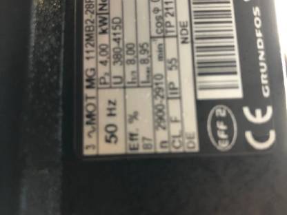 Bild 3:Grundfos LRD 125/125 Heizungsdoppelpumpe