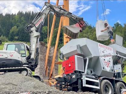 Bild 4:Kimera S430 Mobile Betonmischanlage