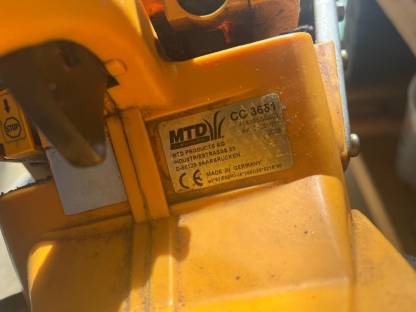 Bild 5:Ersatzteile Motorsäge MTD