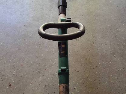 Gardenline Rasentrimmer 230 V mit Messer und 2-Faden-Kopf