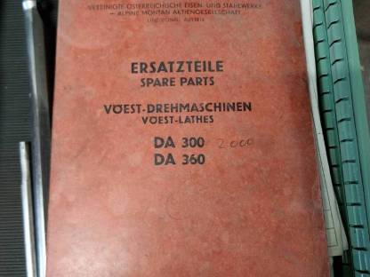 Bild 7:Drehmaschine Voest DA 360