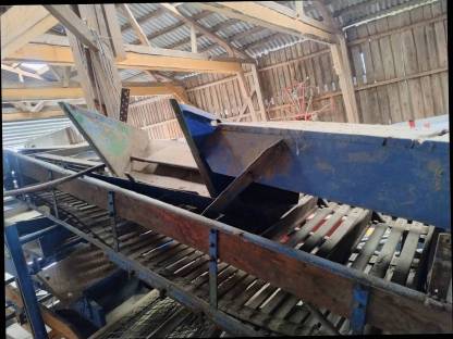 Kartoffel Sortieranlage Jabelmann 140 mit Zubringer