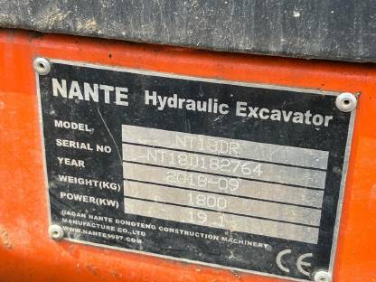 Bild 2:Minibagger Nante NT18D