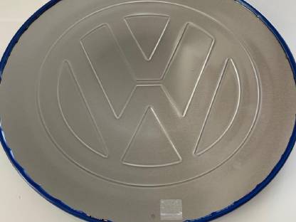 Bild 2:VW Blechschild 35 cm geprägt