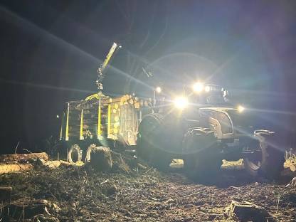 Bild 2:Forstunternehmen im Innviertel