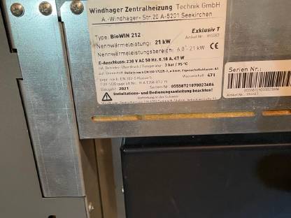 Bild 3:Windhager Biowin Pelletskessel T212 Exklusiv